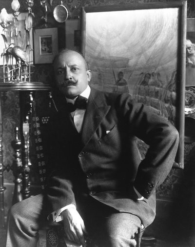 Der Schriftsteller Filippo Tommaso Marinetti von Unbekannt Unbekannt